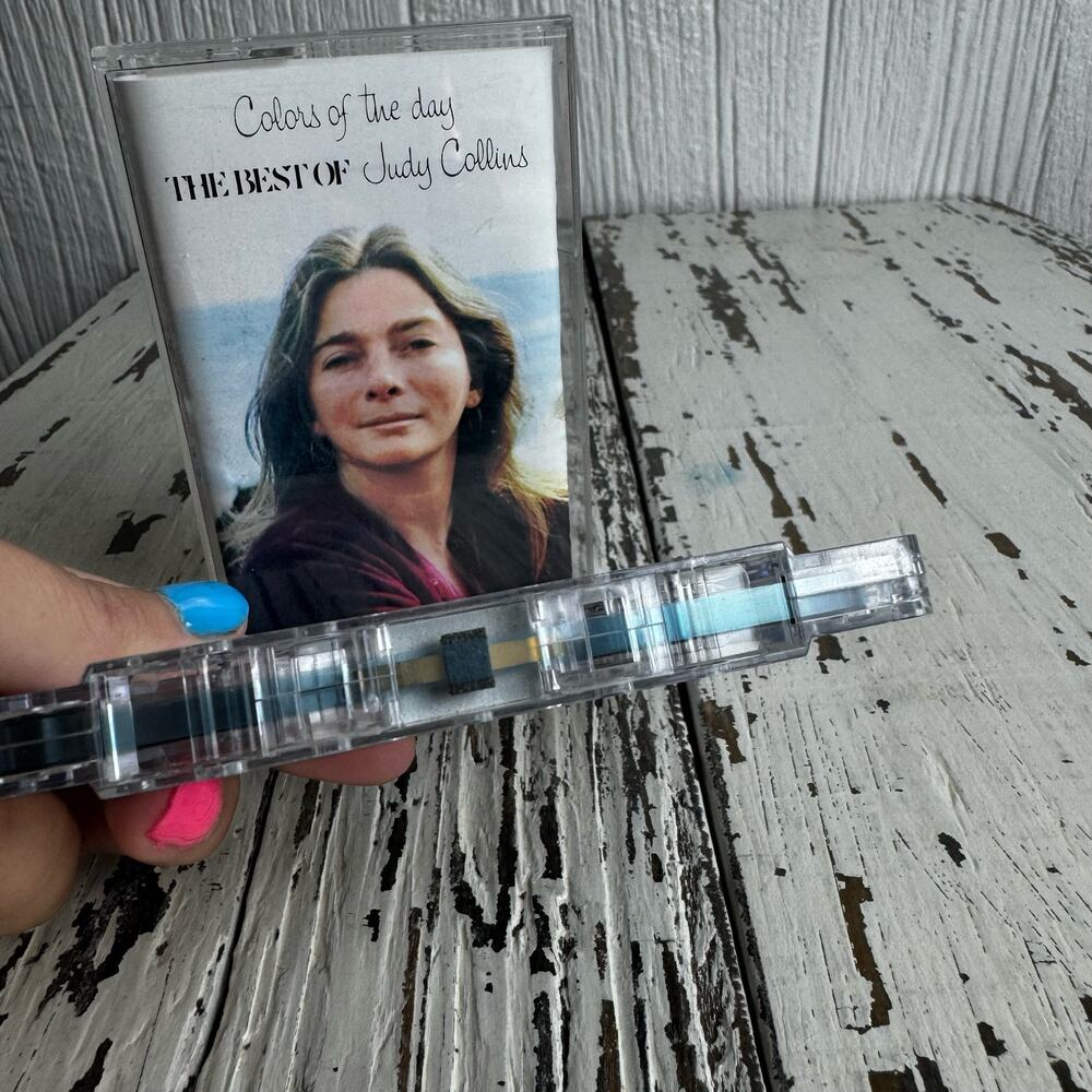 Judy Collins Colors of the Day 1972 Elektra Records Cassette Tape Vintage Folk - Picture 2 of 5